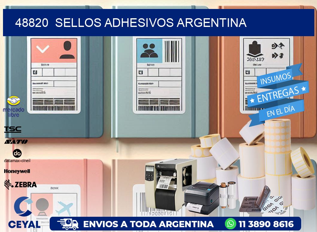 48820  Sellos Adhesivos Argentina