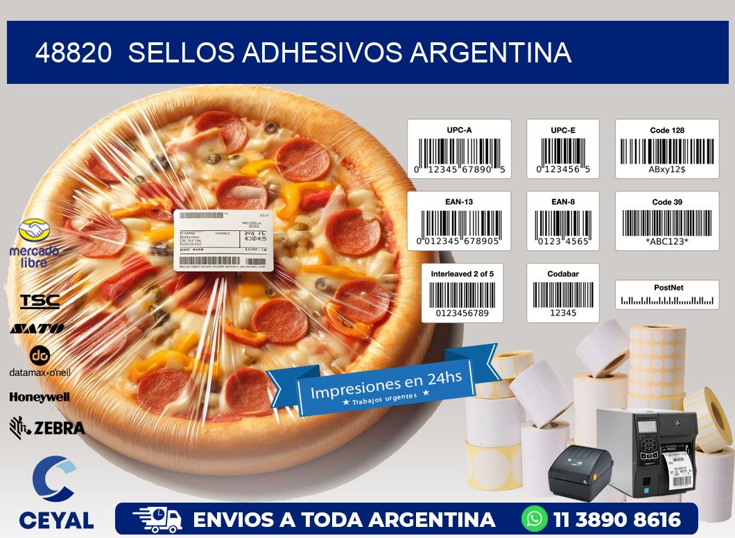 48820  Sellos Adhesivos Argentina