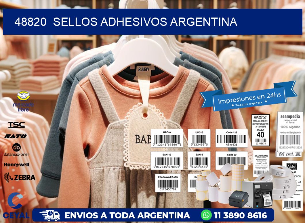 48820  Sellos Adhesivos Argentina