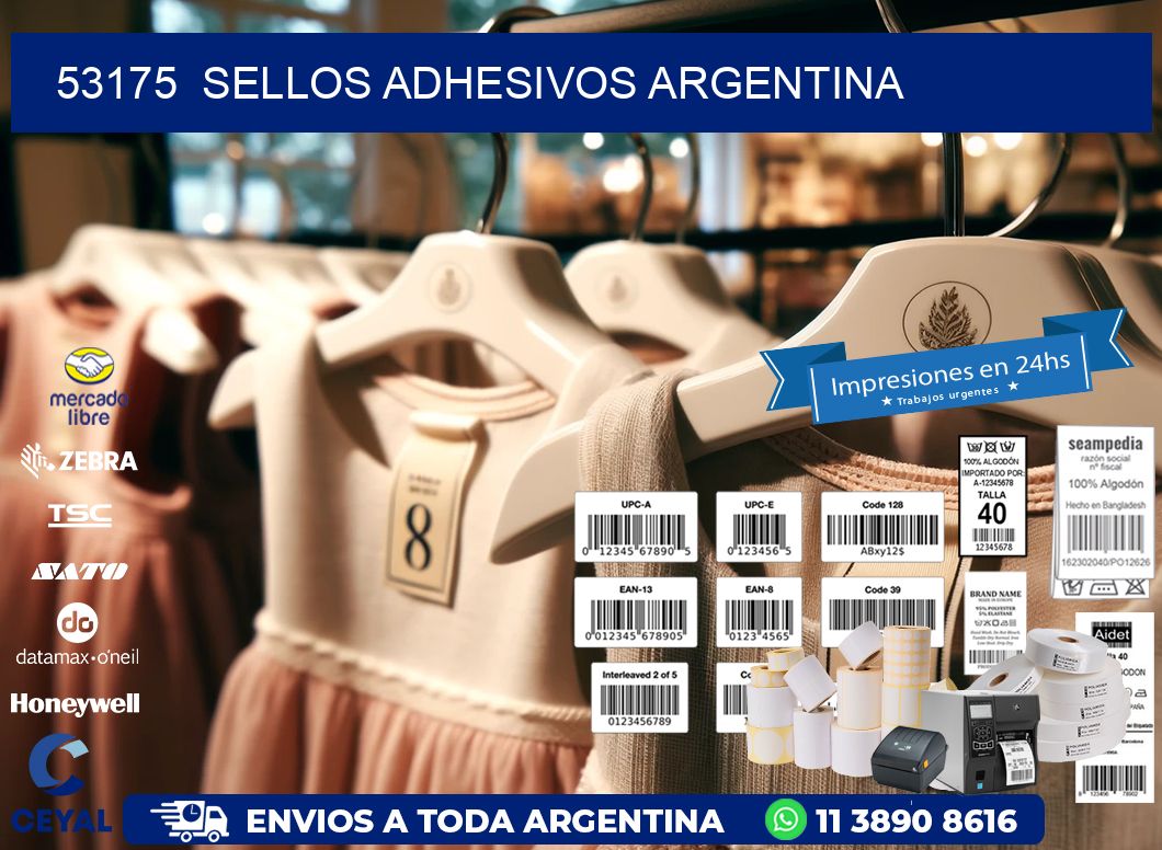 53175  Sellos Adhesivos Argentina