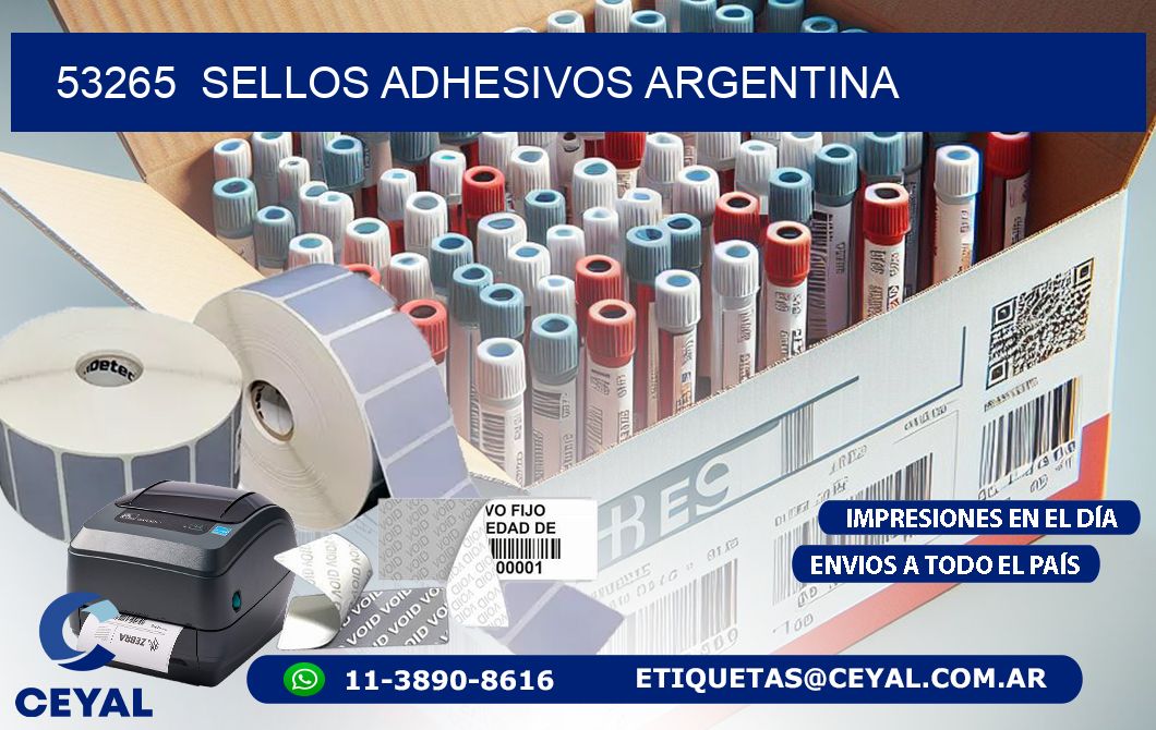 53265  Sellos Adhesivos Argentina