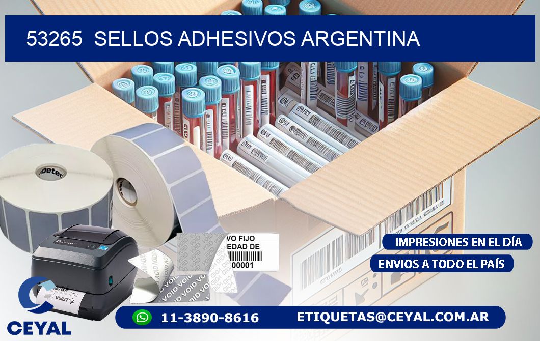 53265  Sellos Adhesivos Argentina