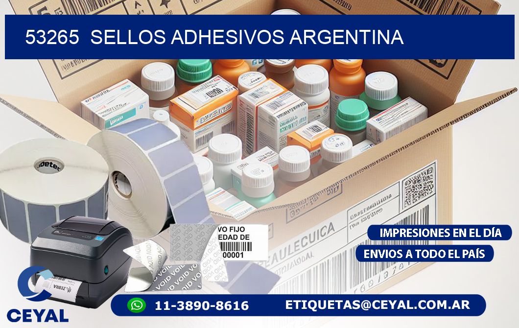 53265  Sellos Adhesivos Argentina