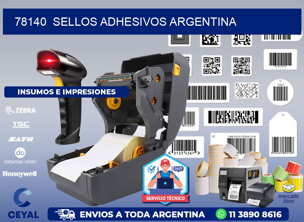 78140  Sellos Adhesivos Argentina