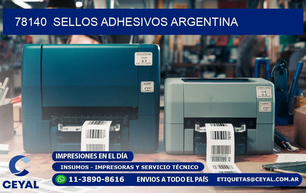 78140  Sellos Adhesivos Argentina