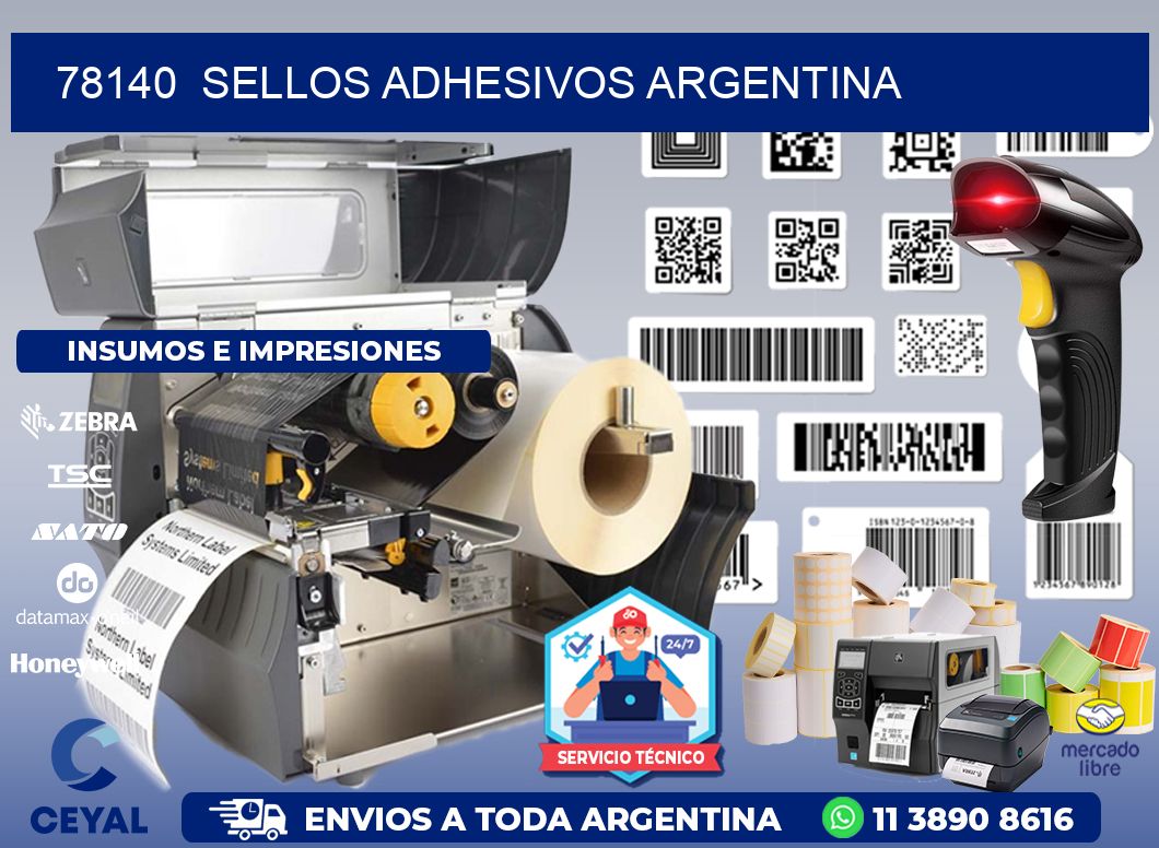 78140  Sellos Adhesivos Argentina