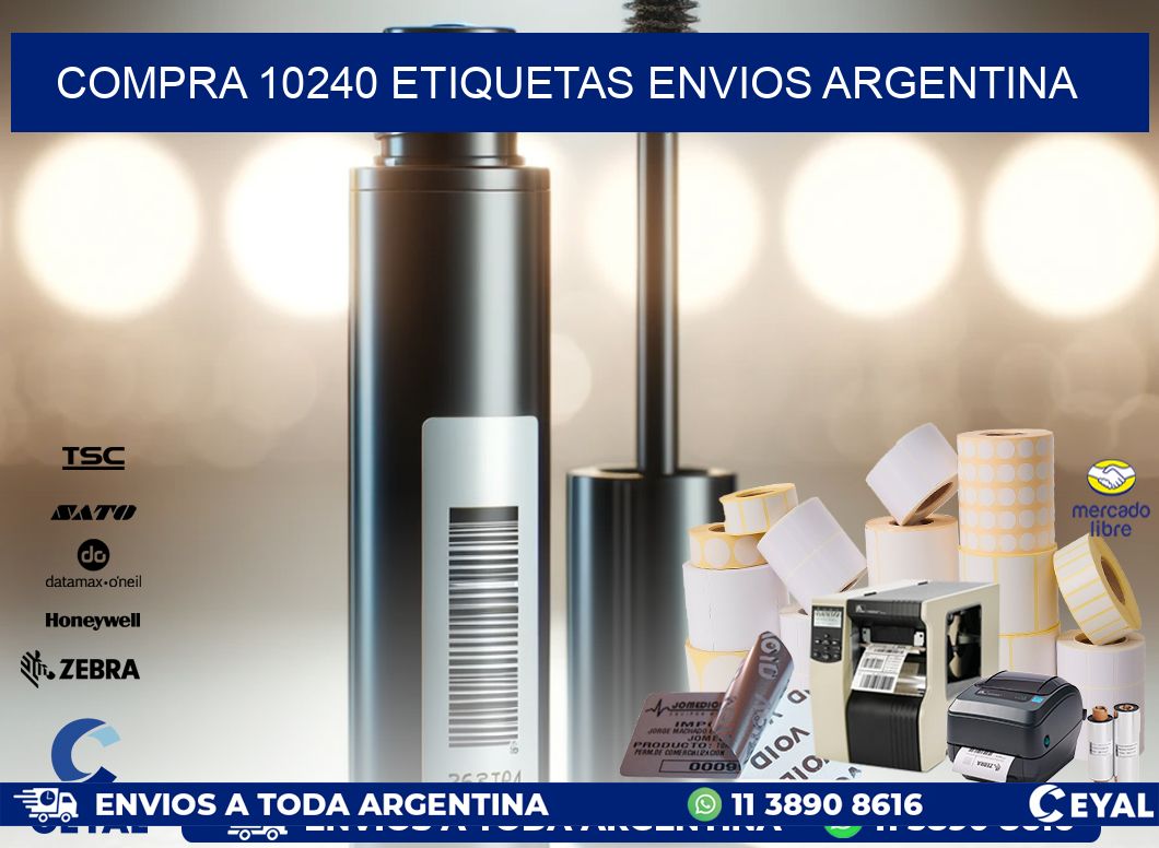 COMPRA 10240 ETIQUETAS ENVIOS ARGENTINA