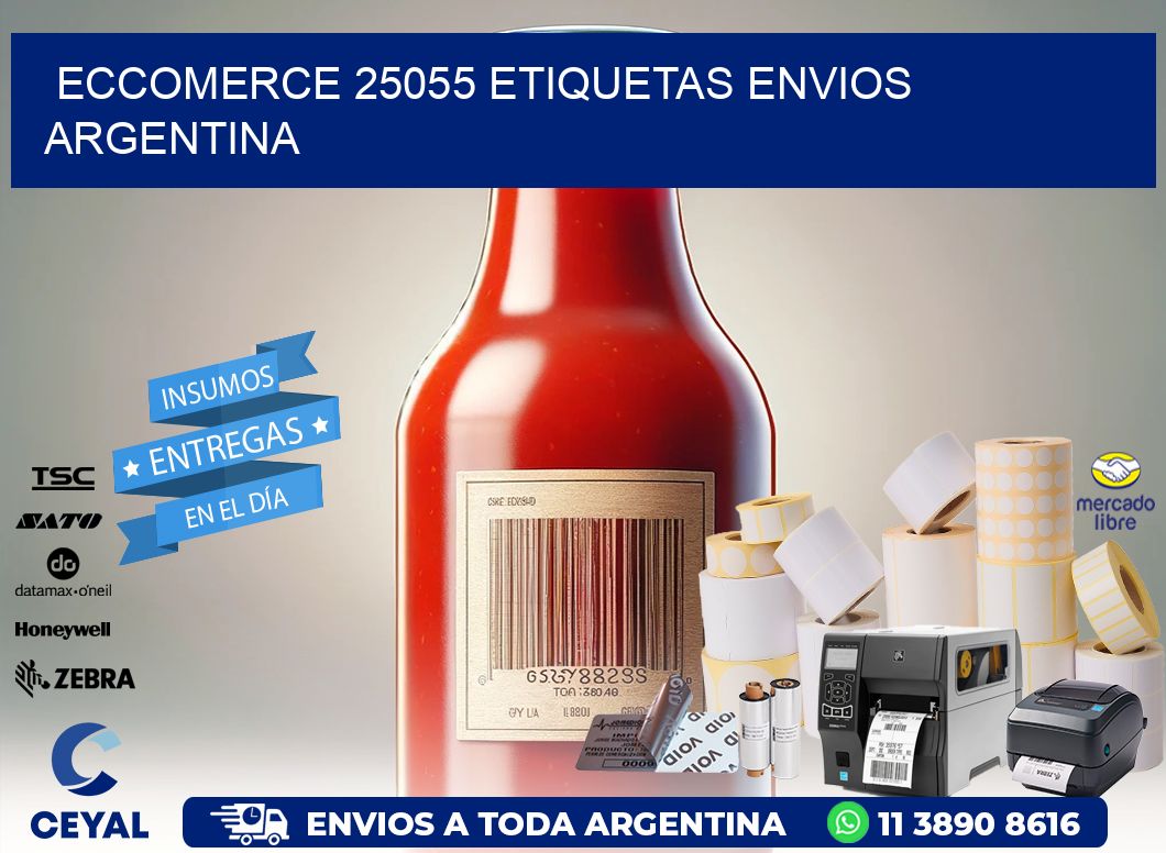 ECCOMERCE 25055 ETIQUETAS ENVIOS ARGENTINA