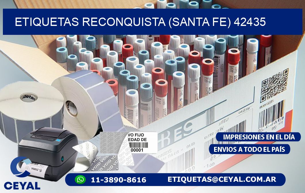 ETIQUETAS RECONQUISTA (SANTA FE) 42435