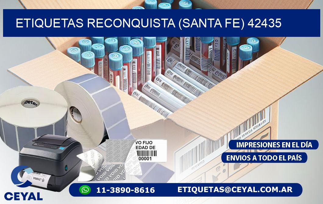 ETIQUETAS RECONQUISTA (SANTA FE) 42435