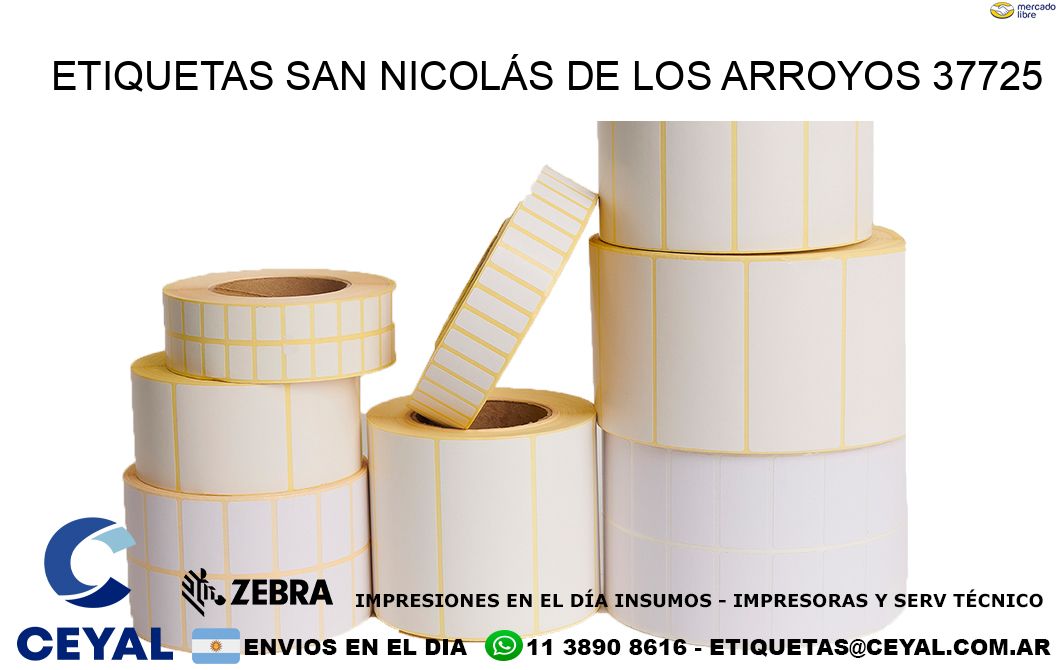 ETIQUETAS SAN NICOLÁS DE LOS ARROYOS 37725