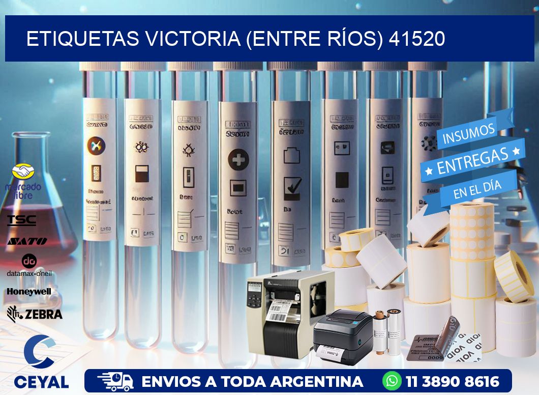 ETIQUETAS VICTORIA (ENTRE RÍOS) 41520