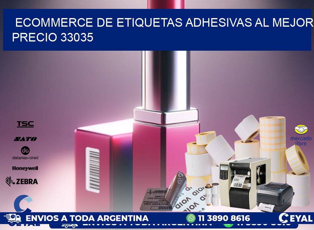 Ecommerce de Etiquetas Adhesivas al Mejor Precio 33035