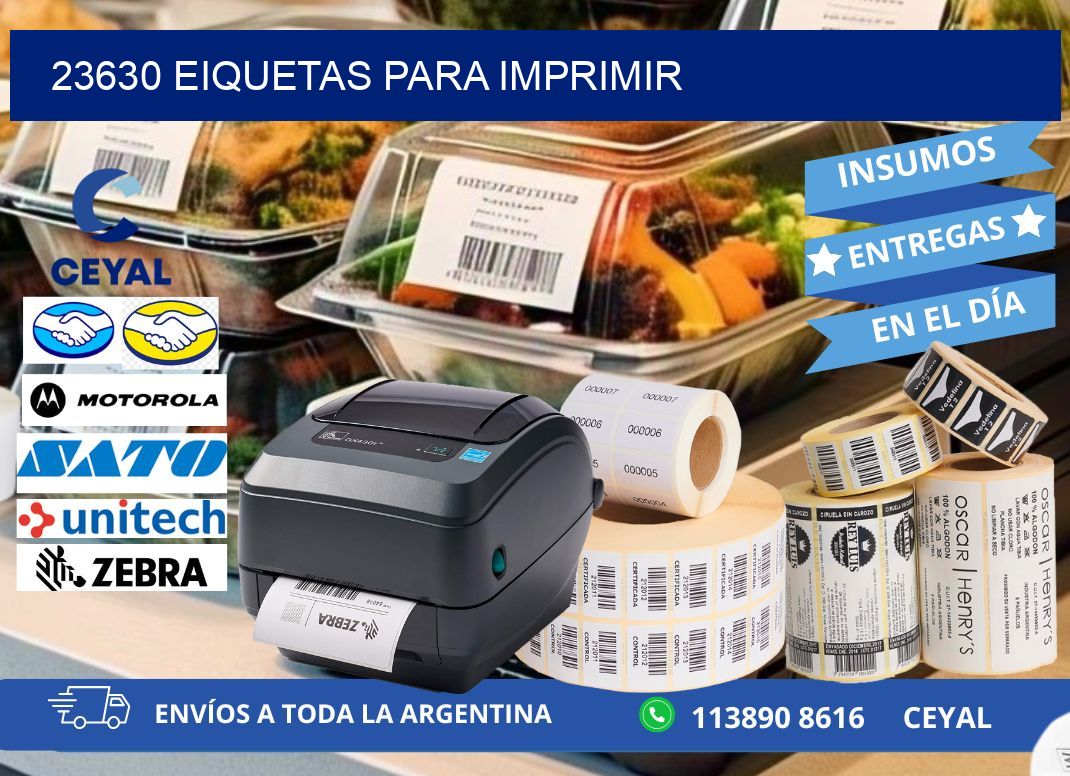 23630 EIQUETAS PARA IMPRIMIR