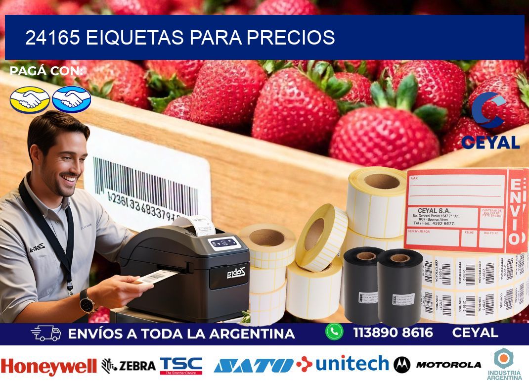 24165 EIQUETAS PARA PRECIOS