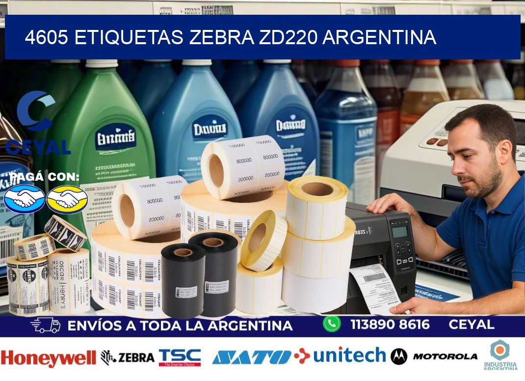 4605 etiquetas zebra zd220 argentina