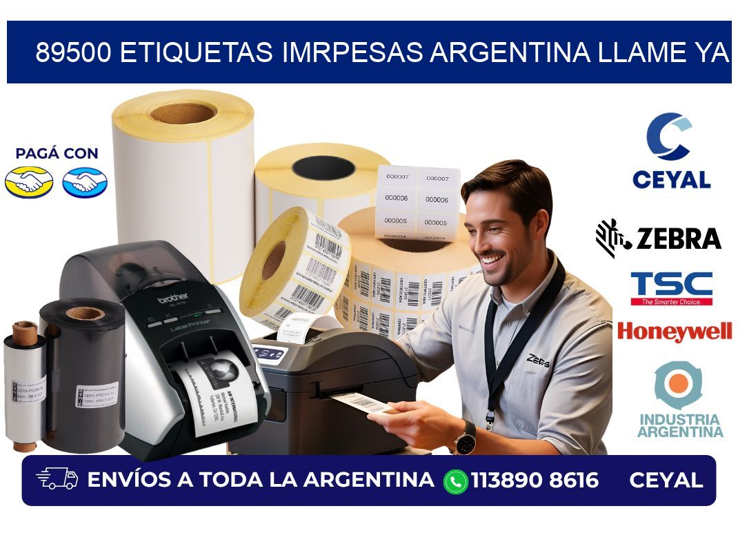 89500 etiquetas imrpesas argentina LLAME YA!