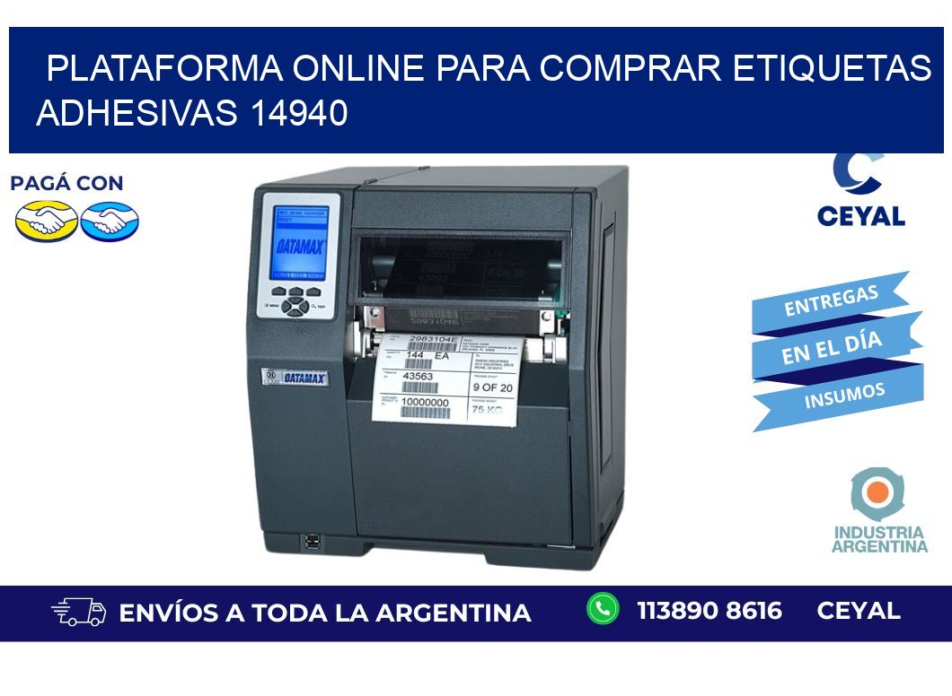 Plataforma Online para Comprar Etiquetas Adhesivas 14940