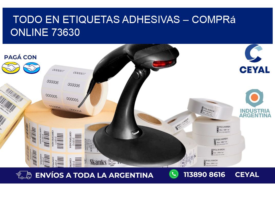 Todo en Etiquetas Adhesivas – Comprá Online 73630