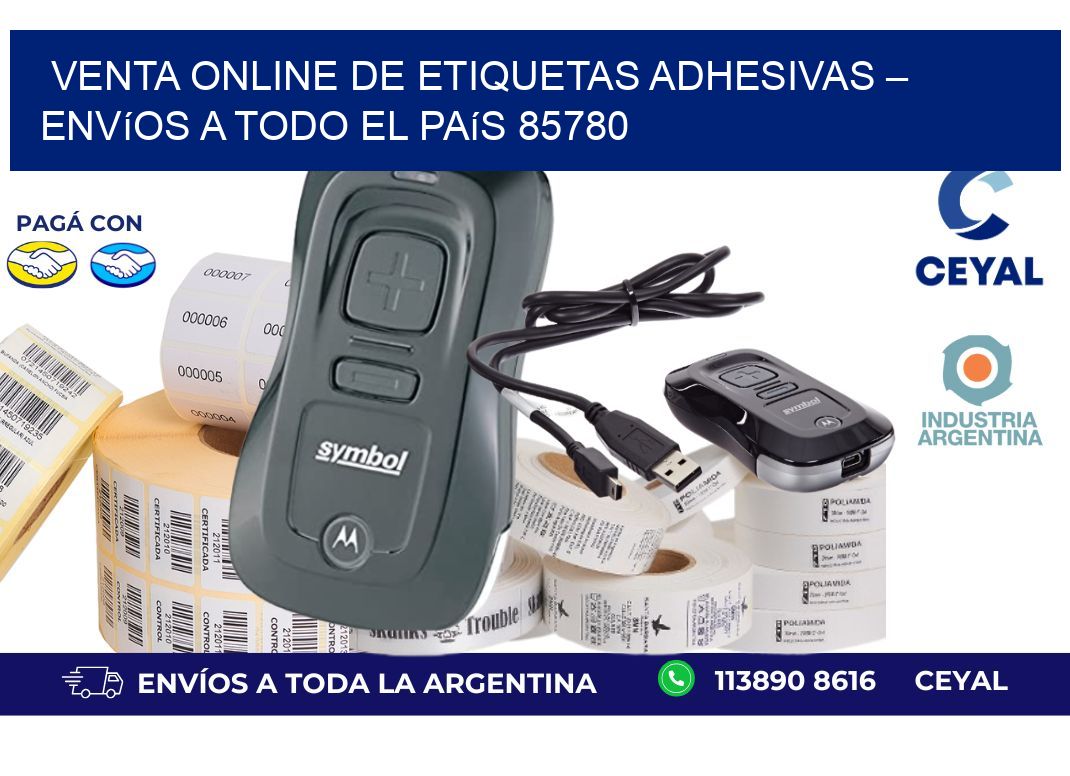 Venta Online de Etiquetas Adhesivas – Envíos a Todo el País 85780
